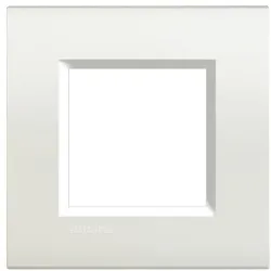 Bticino - Light Rahmen WEISS 2-modulig