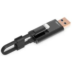 ednet Smart Memory (Lightning), Speicherkartenlesegerät, Schwarz