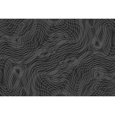 Fototapete ARCHITECTS PAPER "Atelier 47 Chaotic Lines 2", weiß, B:4m L:2,7m, Vlies, Tapeten, Vlies, Wand, Schräge, Decke