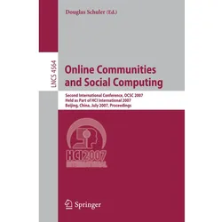 Online Communities and Social Computing, Fachbücher