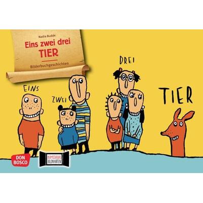Eins Zwei Drei Tier. Kamishibai Bildkartenset