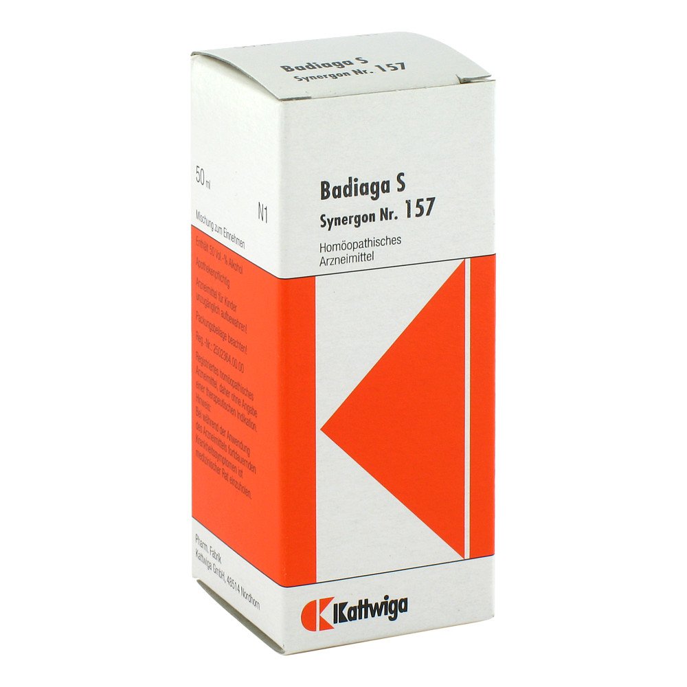 Kattwiga Arzneimittel GmbH Synergon 157 Badiaga S Tropfen 00769367