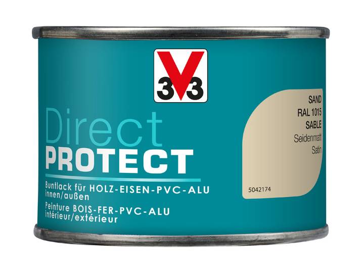 V33 Buntlack Direct Protect Braun