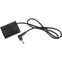 SmallRig Date Cable for DC5521 to NP-FZ100 Dummy Battery 2922B, Kamera Stromversorgung, Schwarz