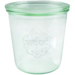 Dosen-Zentrale Weck Sturzglas 500 ml (Hochwertiges Einweck, Einmach Glas mit Glasdeckel zum Einkochen Hitzebestän, Einmachgläser, Transparent