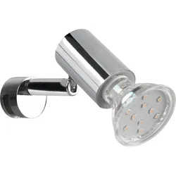 Wandstrahler Lorenzo in Chromfarben max. 5 Watt