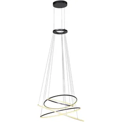 Neuhaus PURE® LED Pendelleuchte PURE E-Flying Rings mystic grey (grau)