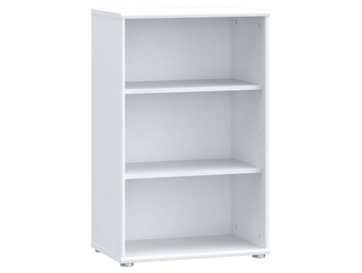 Bibliothèque / Étagère H. 86 x L. 54 cm décor blanc - MARIA Meubletmoi