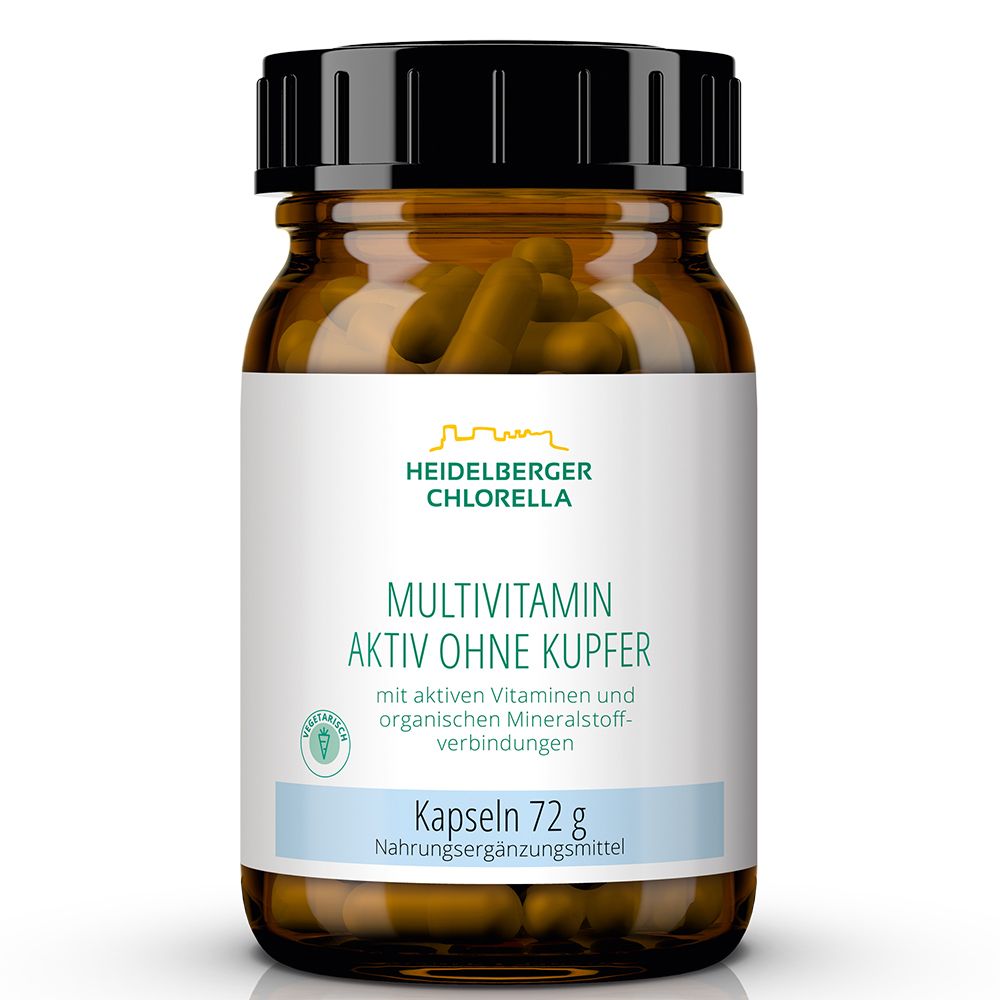 Multivitamin Aktiv ohne Kupfer Kapseln 120 St