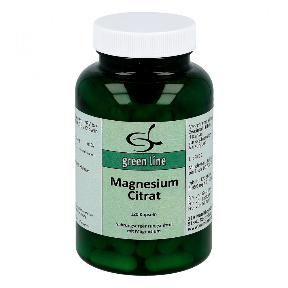 11 A Nutritheke GmbH Magnesium Citrat Kapseln 09775116