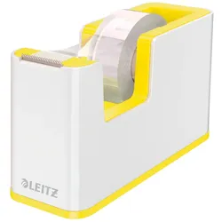 Leitz Tischabroller WOW 53641016 bis 19mmx33m PS ws/ge +Klebeband