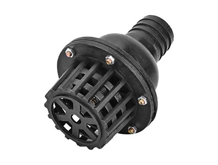 PVC-Inline-Mesh-Sieb-Wasserschlauchfilter, 1,5-4-Zoll-Pumpensaugsieb-Fußventil for die Gartenbewässerung(3inch)