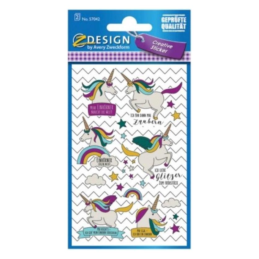Z-Design Deko Sticker (24 Sticker) (57042)
