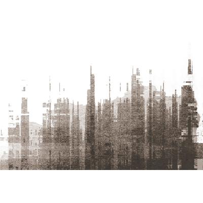 Architects Paper "Atelier 47 Skyline Artwork 3" Stadt glatt Vlies, Wand, Schräge, Decke