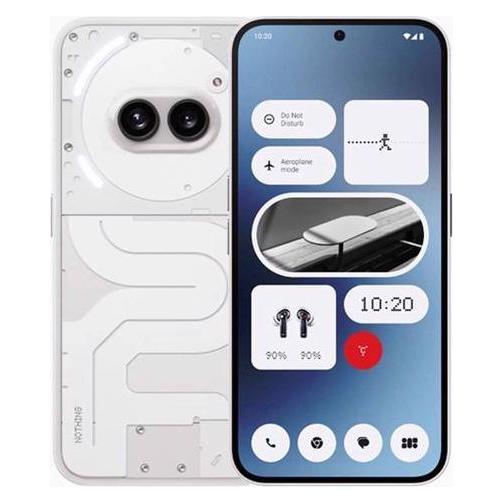 Nothing Phone (2a) (128 GB, Weiss, 6.70", Dual SIM, 5G) (A10400065)