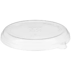 MONOUSO - Plastikdeckel RPET für Ökologische Verpackung Oval 710,940 ml (300 Stück)
