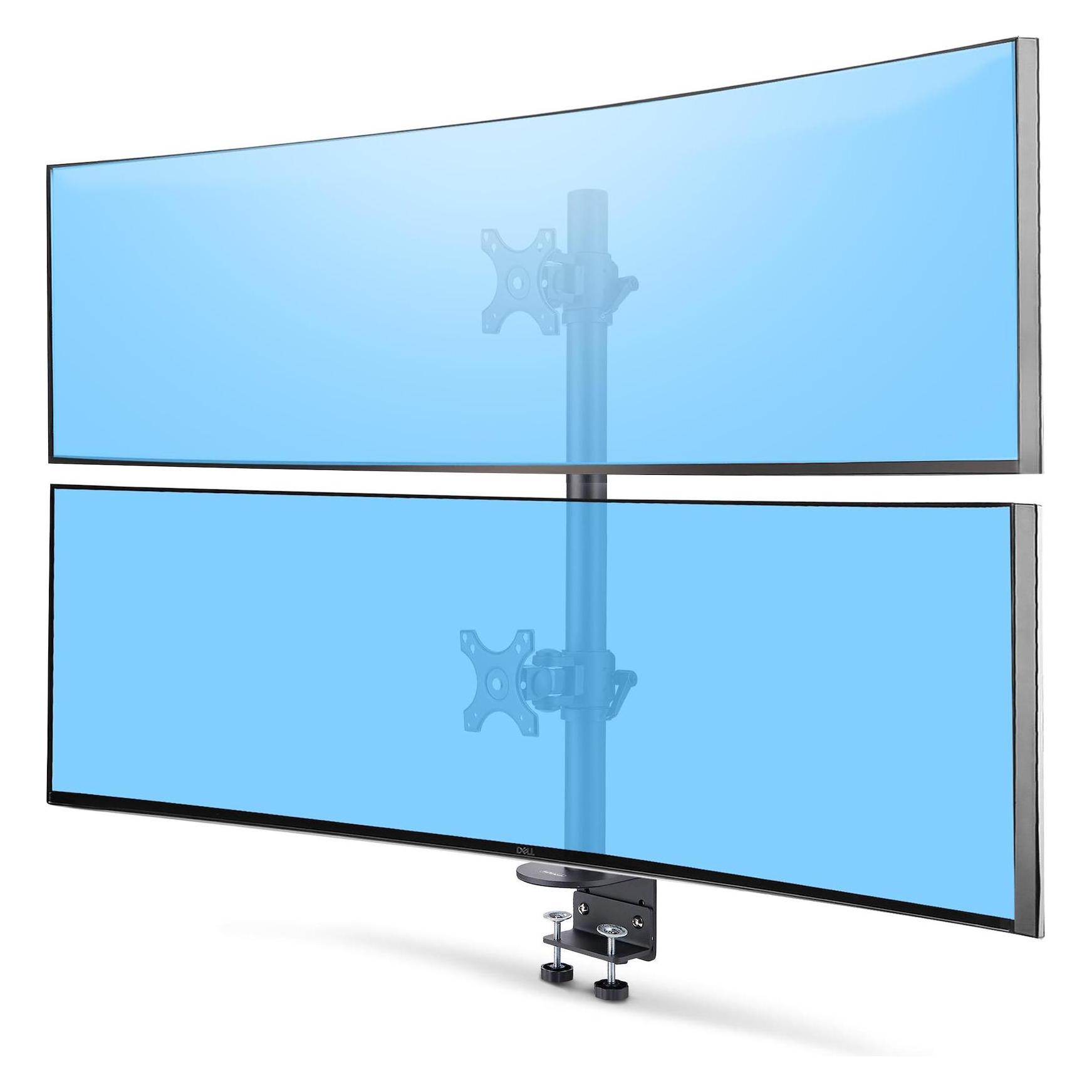 StarTech Dual Monitor Vertical Mount. Nms Ns Accs (Tisch, 49", 16 kg) (H2MPV-MONITOR-MOUNT)