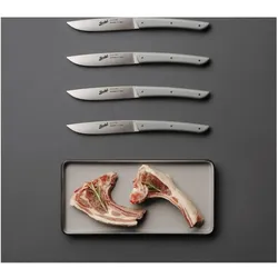 Berkel Steakmesser-Set 4-tlg. Color grigio, Besteck, Grau