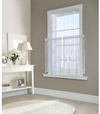 Mona Lisa Jacquard Lace Window Curtain Panel by Habitat