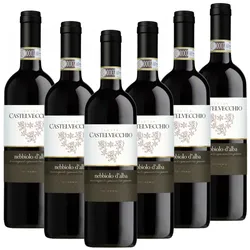 Cantine Manfredi Nebbiolo d Alba DOC Castelvecchio Italien  trocken - 6er Karton