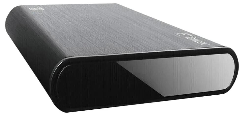 FANTEC DB-ALU31 externe harddiskbehuizing, zwart, 3,5 inch, SATA, USB 3.1, Type-C