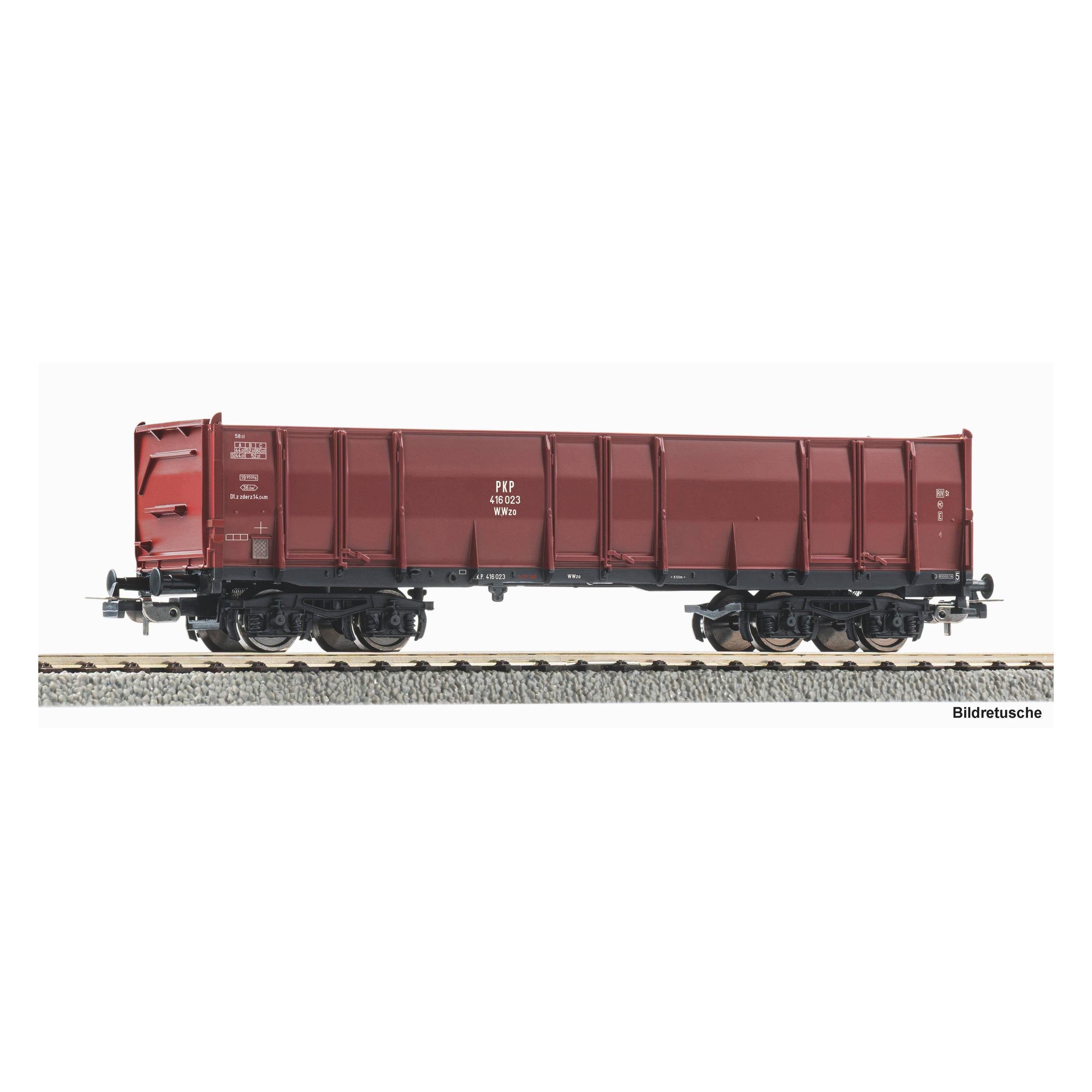 Piko 4-achs. offener Güterwagen PKP Ep III (Spur H0) (54178)