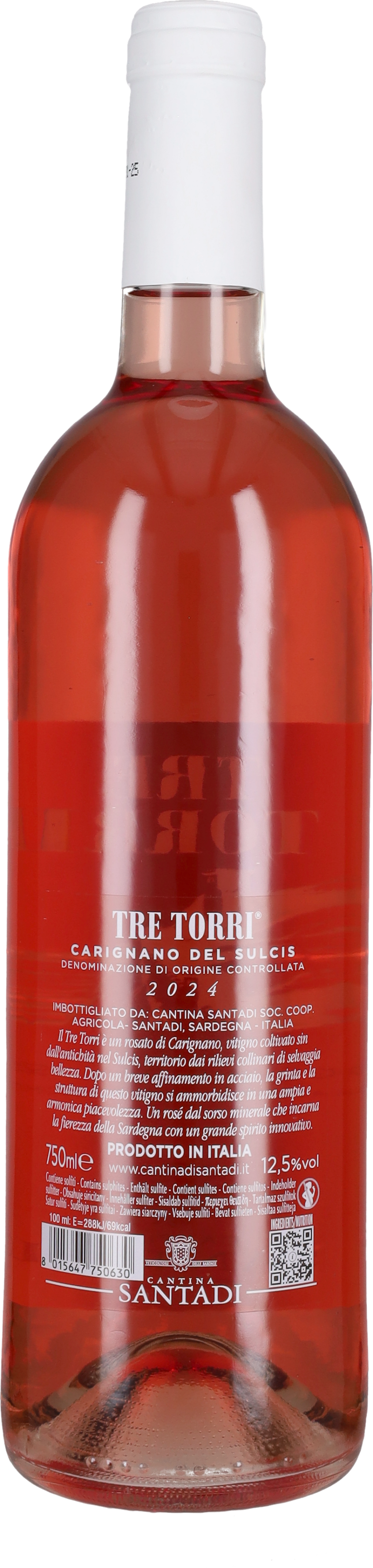 Carignano del Sulcis Rosato 'Tre Torri' Santadi 2025