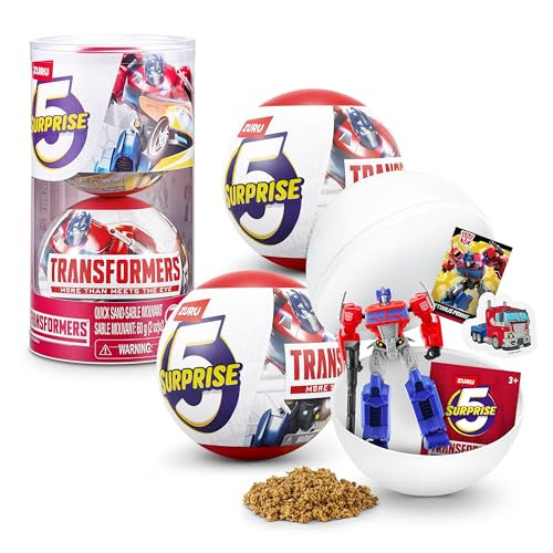 5 Surprise Transformers Serie 1 ZURU 2 stuks capsules met miniatuur speelgoed