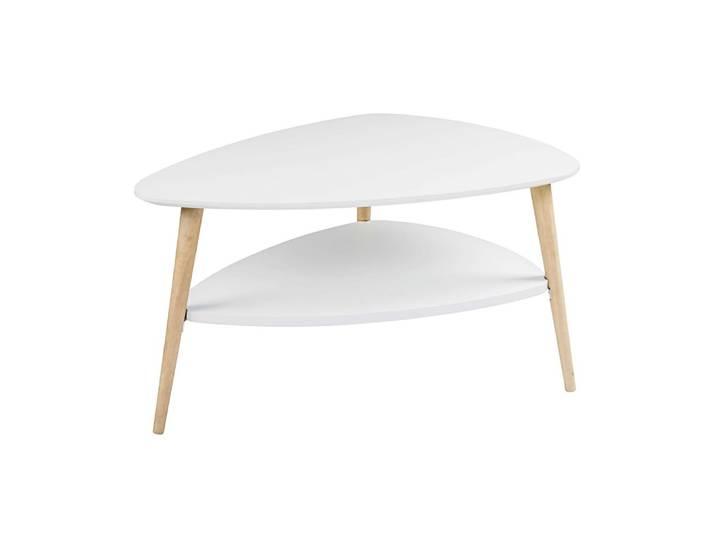 Table basse style scandinave blanche L82