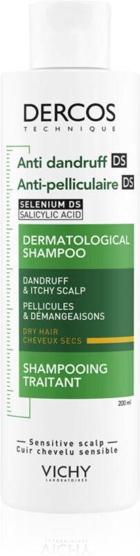 Vichy Dercos Anti-Dandruff shampoing antipelliculaire pour cheveux secs 200 ml
