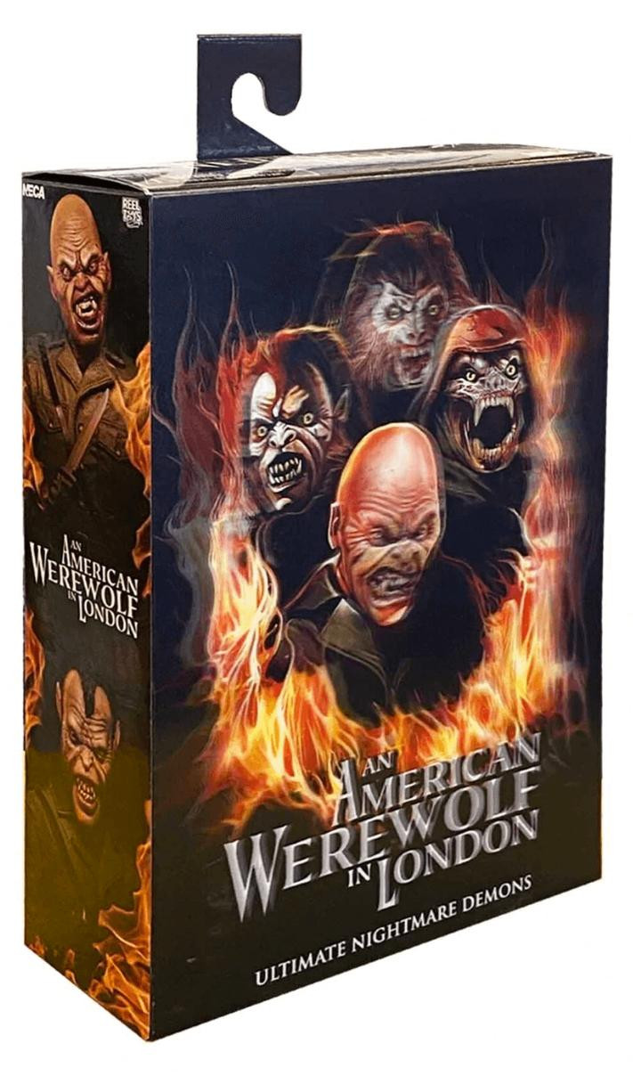 NECA Amerikaanse Werewolf Actiefiguur Ultimate Nightmare Demon, 18 cm
