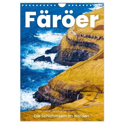 Färöer - Die Schafsinseln im Norden. (Wandkalender 2026 DIN A4 hoch), CALVENDO Monatskalender