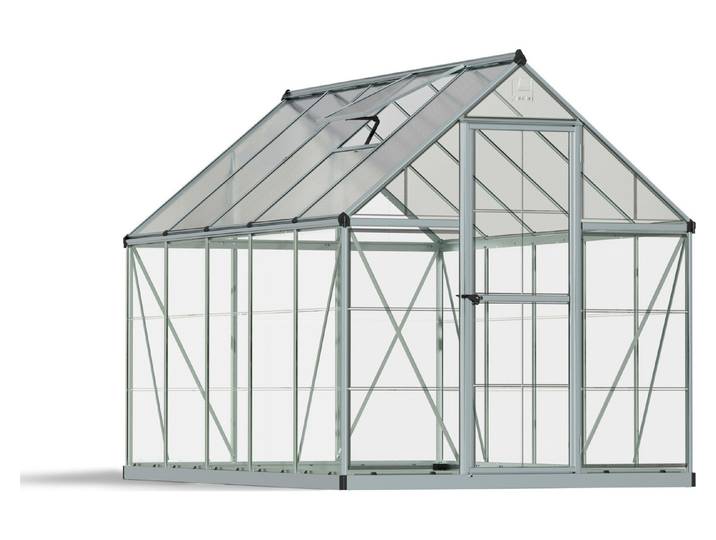 Palram Gewächshaus Hybrid Silber 2 × 3