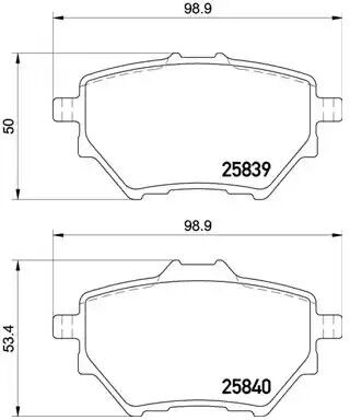 VAICO V22-0464 Brake pad set