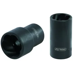 KS Tools 1/4" Spiral-Profil-Kraft-Stecknuss - 913.1412