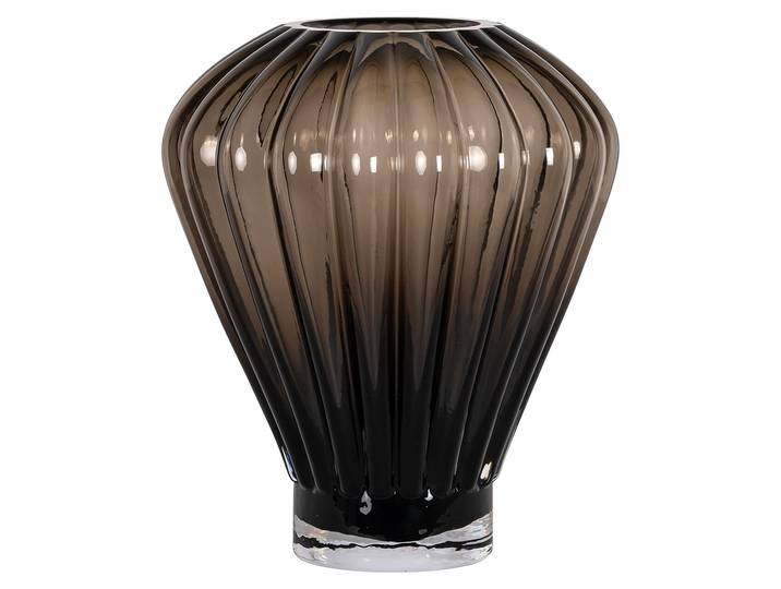 Richmond Vaas Shani Glas, 35cm - Bruin
