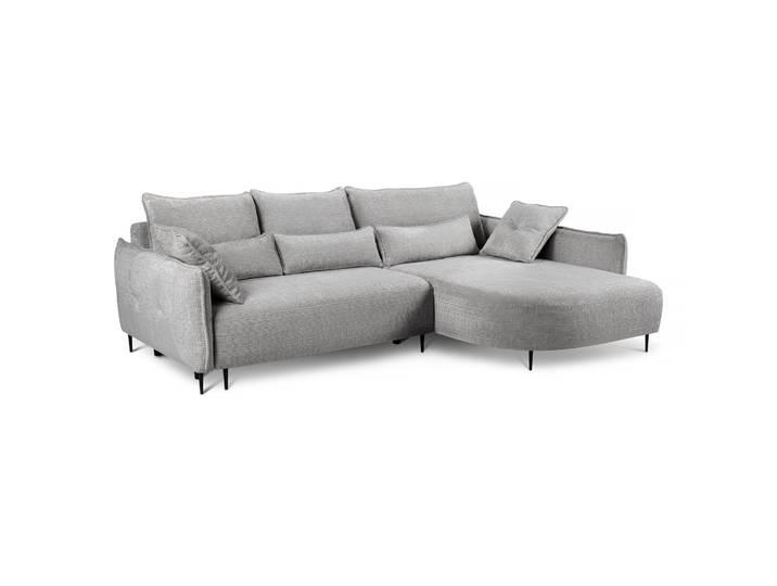 Ecksofa Oblivio mit Schlaffunktion, L-förmig, mit Stauraum,