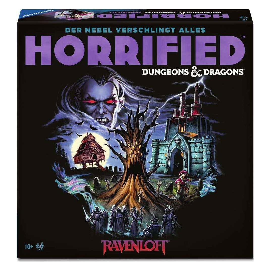 Ravensburger Horrified Dungeons & Dragons 2 - Gesellschaftsspiel & Brettspiel ab 10 Jahre (Deutsch, 1 - 5 Spieler) (25017)