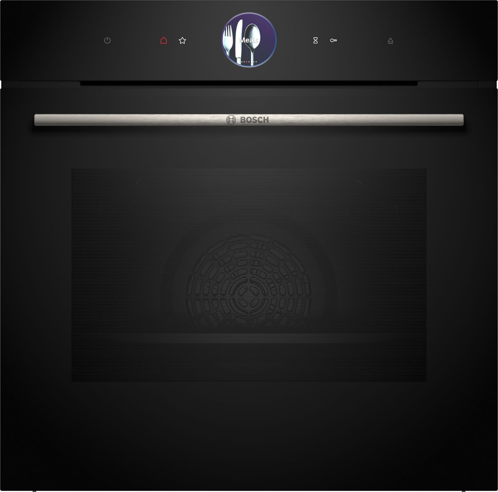 Bosch HSG7364B1 Inbouw combi stoomoven Zwart met stoomfunctie, kookassistent en Home Connect, 71 liter