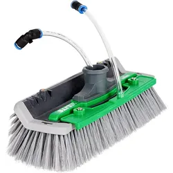 Unger NUR28 nLITE Winkelbürste ungesplissen Borsten 28 cm inklusive Schläuche mit Schnellanschluss, mit Kantenschutz