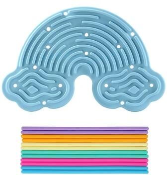 Uplift Picks Double Sided Silicone Sensory Board Fidget Toy For Anxiety Relief 4