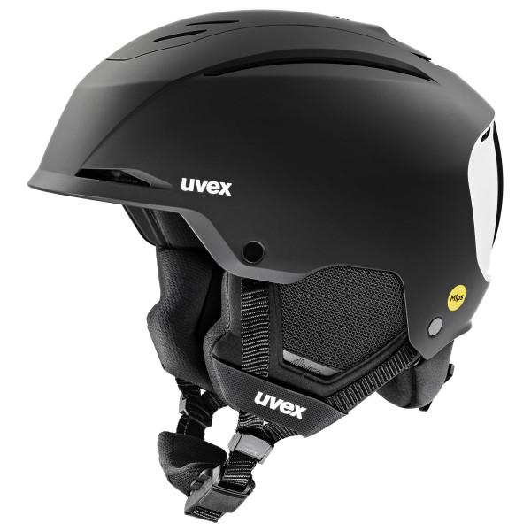 Uvex - Resolution Mips - Skihelm Gr 55-59 cm schwarz/grau