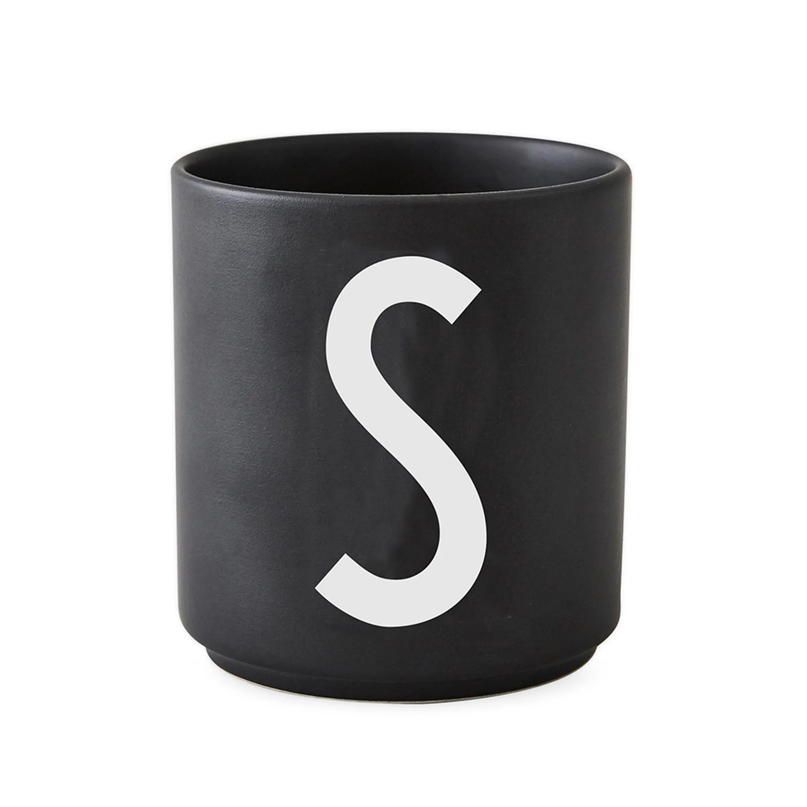 Design Letters Beker Zwart S