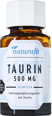 NaturaFit GmbH NATURAFIT Taurin 500 mg Kapseln 46.1 g 11862549
