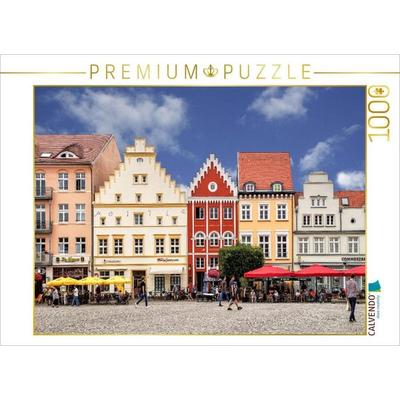 CALVENDO Puzzle Marktplatz Greifswald | 1000 Teile Lege-Größe 64x48cm Foto-Puzzle für glückliche Stunden