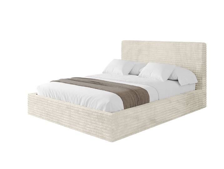 Polsterbett ALOVA 160x200 cm Creme - Tilia 03