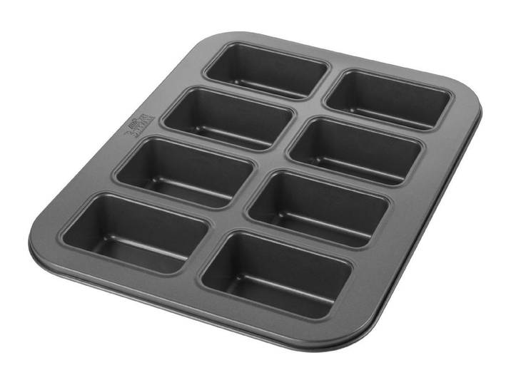 Brotbackform BIRKMANN Kastenform Mini , schwarz, B:35cm L:27cm, Stahl, Küchenformen, Brotbackform