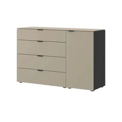 Dreamer Junges Wohnen Kombikommode  Dreamer ¦ beige ¦ Maße (cm): B: 135 H: 87 T: 43.0