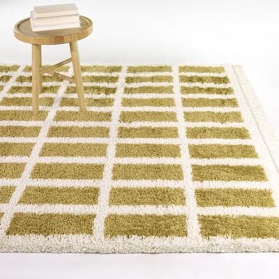 Balta Rugs Androla Boho Grid Shag Area Rug