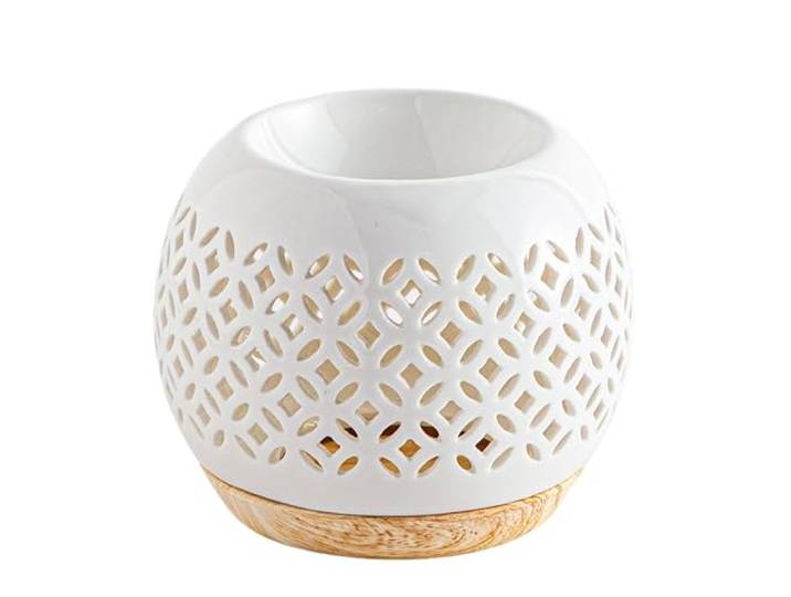Zen'Aroma Ceramiy Qianbi Geurende Atmosfeer, modieus handwerk, eenvoudige aromatherapie, geurende smeltbrander, diffuser voor etherische oliën, 50 ml, H 9,5 cm, H 9,5 cm